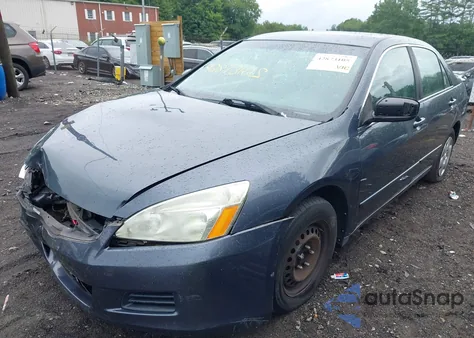 2006 Honda Accord 2.4 Lx из США, поврежденный, VIN 1HGCM56486A136910